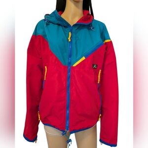 Vintage 80's Jacket by Sierra Designs Bold Primary Colors